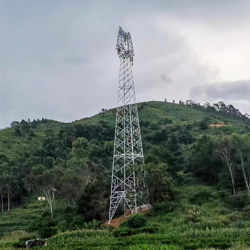 उच्च व्होल्टेज पॉवर टॉवर ट्रान्समिशन लाइन टॉवर